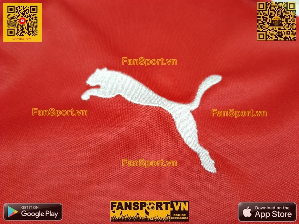 Áo đấu Arsenal 2016-2017 home shirt jersey red 749712 Puma bóng đá