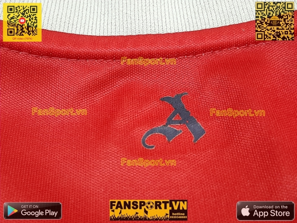 Áo đấu Arsenal 2016-2017 home shirt jersey red 749712 Puma bóng đá