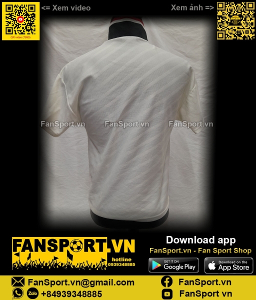 Áo đấu Manchester United 1996 1997 away shirt jersey white Umbro