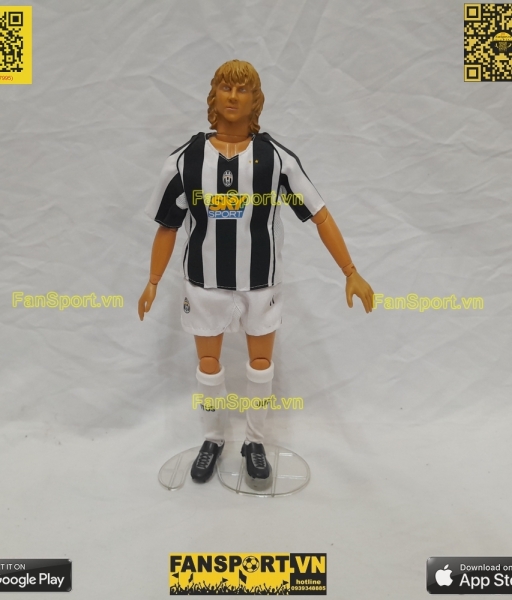 Tượng Pavel Nedved 11 Juventus 2004 2005 home Kick-O-Mania figures