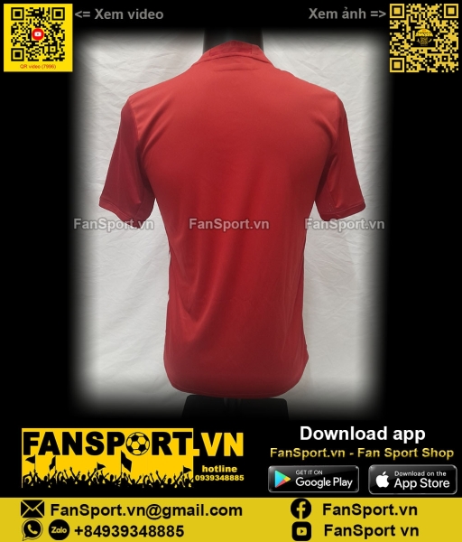 Áo đấu Manchester United 2016-2017 home shirt jersey red S
