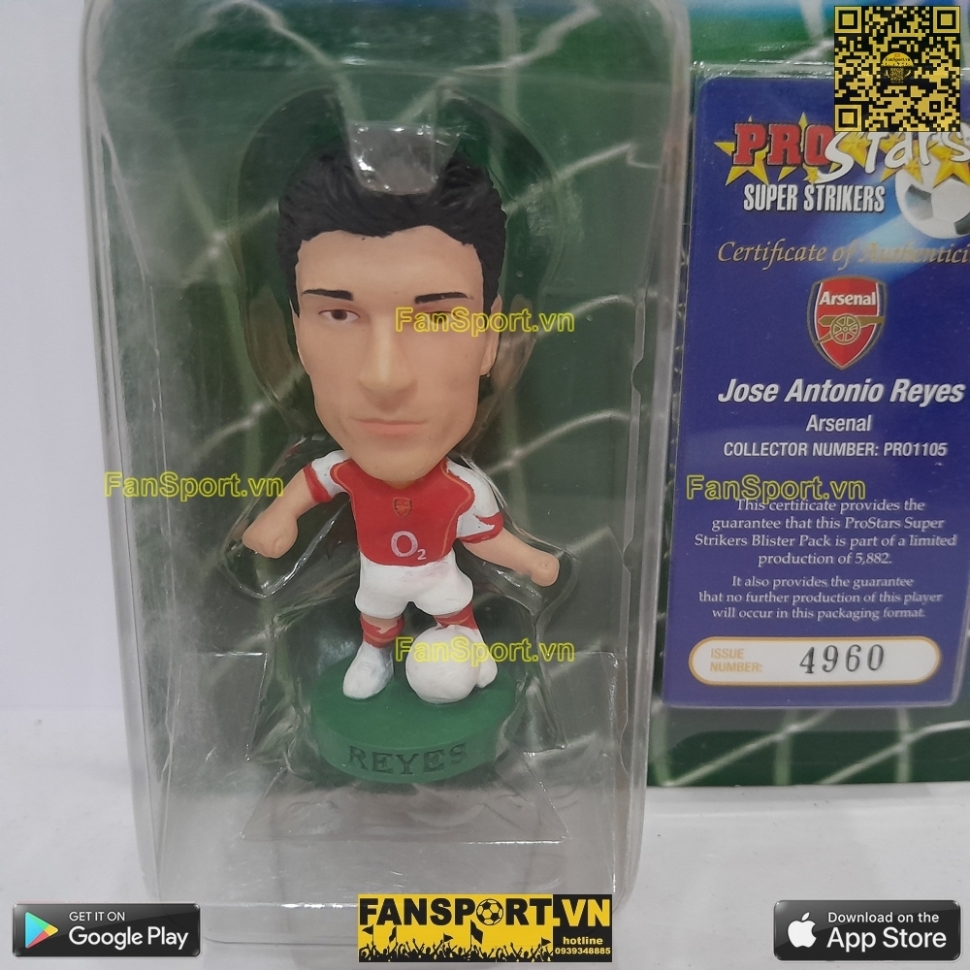 Tượng Antonio Reyes Arsenal 2004-2005 home corinthian PRO1105 blister