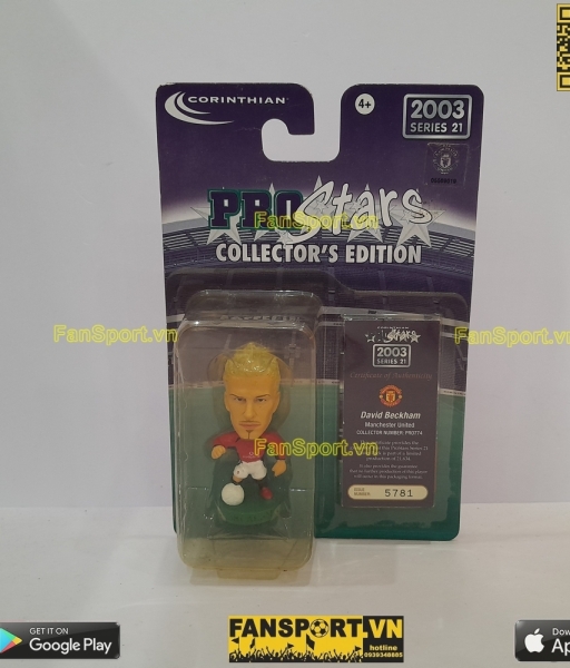 Tượng Beckham 7 Manchester United 2002-2003 home corinthian PRO774
