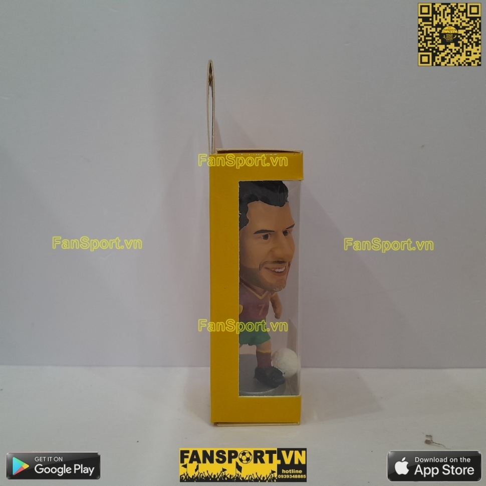 Tượng Luis Figo 7 Portugal 2000-2002 home pocket sport Bồ Đào Nha box