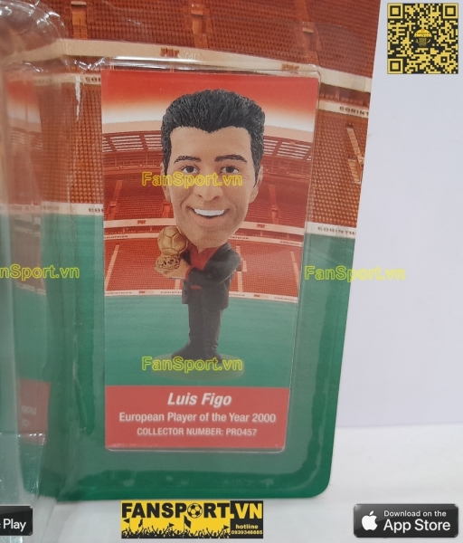 Tượng Luis Figo Ballon D'or 2000 European Player of the Year PRO457