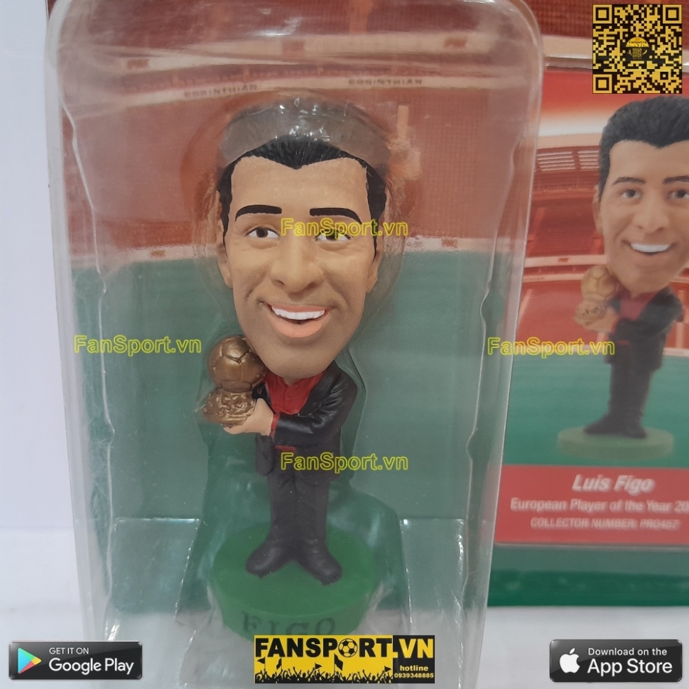 Tượng Luis Figo Ballon D'or 2000 European Player of the Year PRO457