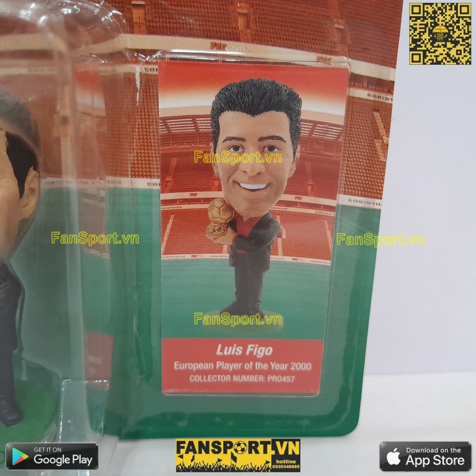 Tượng Luis Figo Ballon D'or 2000 European Player of the Year PRO457