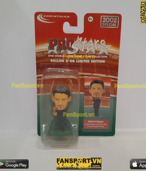 Tượng Baggio Ballon D'or 1993 European Player of the Year PRO598