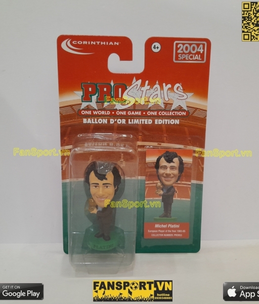 Tượng Platini Ballon D'or 1983 1984 1985 Player of the Year PRO953