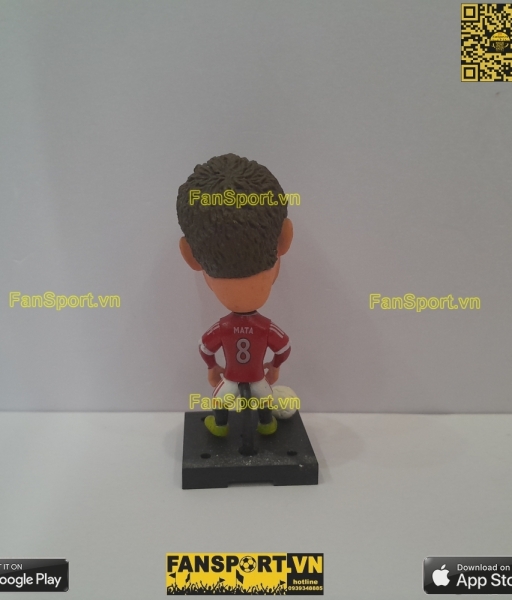 Tượng Juan Mata 8 Manchester United 2015 2016 home red soccerwe plus