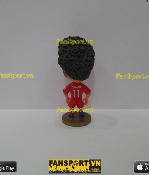 Tượng Mohamed Salah 11 Liverpool 2018 2019 home red soccerwe
