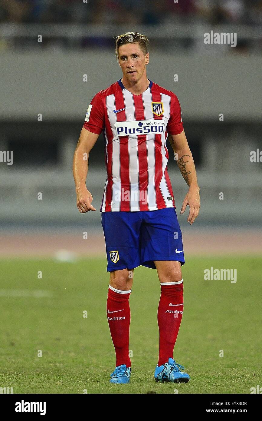 Áo Atletico Madrid 2015 2016 home shirt jersey 686335 player authentic