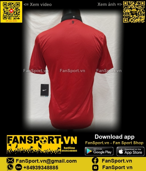 Box áo Manchester United 2013 tour Asia home shirt jersey 2014 limited