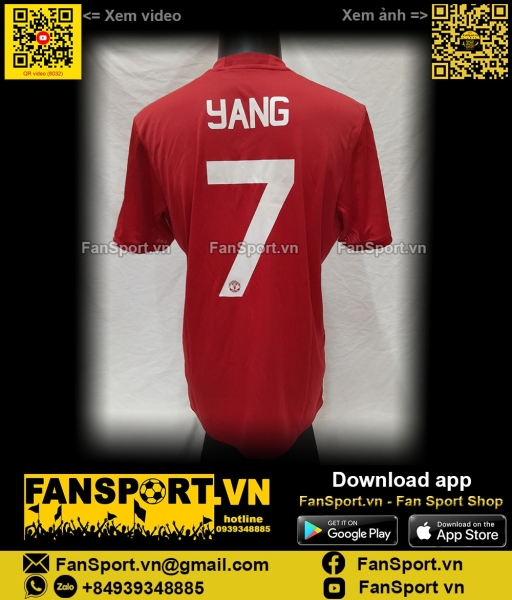 Box áo Manchester United 2016-2017 home shirt jersey Adidas AI6720 L