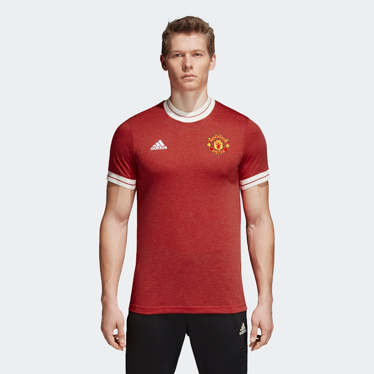 Box áo Manchester United Icon home shirt jersey Adidas CV8102 T-shirt