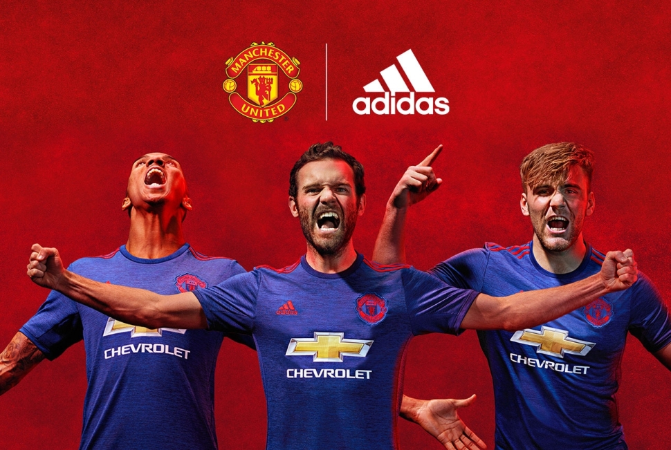 Box áo đấu Manchester United 2016-2017 away shirt jersey AI6704 BNWT