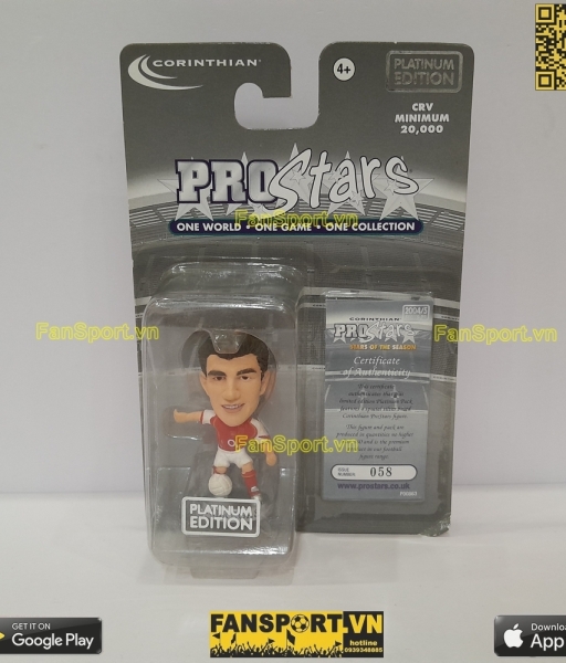 Tượng Cesc Fabregas Arsenal 2004 2005 home corinthian PP1170 platinum