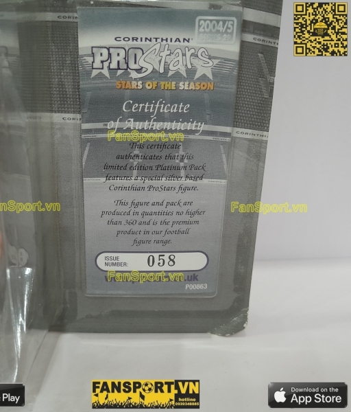 Tượng Cesc Fabregas Arsenal 2004 2005 home corinthian PP1170 platinum