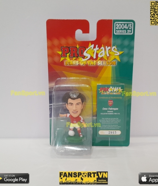 Tượng Cesc Fabregas Arsenal 2004 2005 home corinthian PRO1170 prostars
