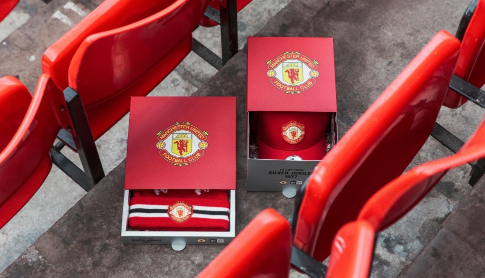 Nón Manchester United FA Cup 1977 Silver Jubilee New Era cap hat mũ