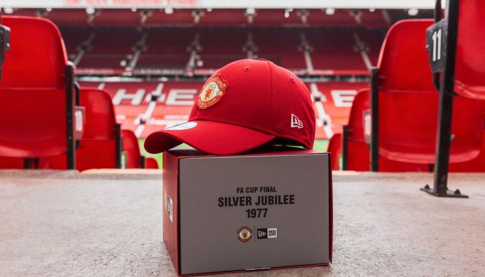 Nón Manchester United FA Cup 1977 Silver Jubilee New Era cap hat mũ