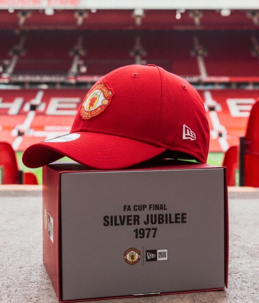 Nón Manchester United FA Cup 1977 Silver Jubilee New Era cap hat mũ