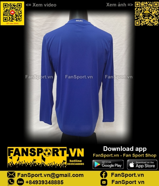 Áo đấu Manchester United 2008-2009 third shirt jersey long Nike 287616