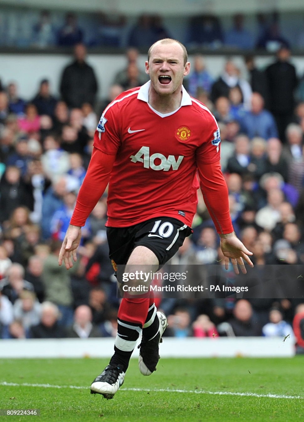 Áo đấu Manchester United 2010-2011 home shirt jersey 382469 Nike red