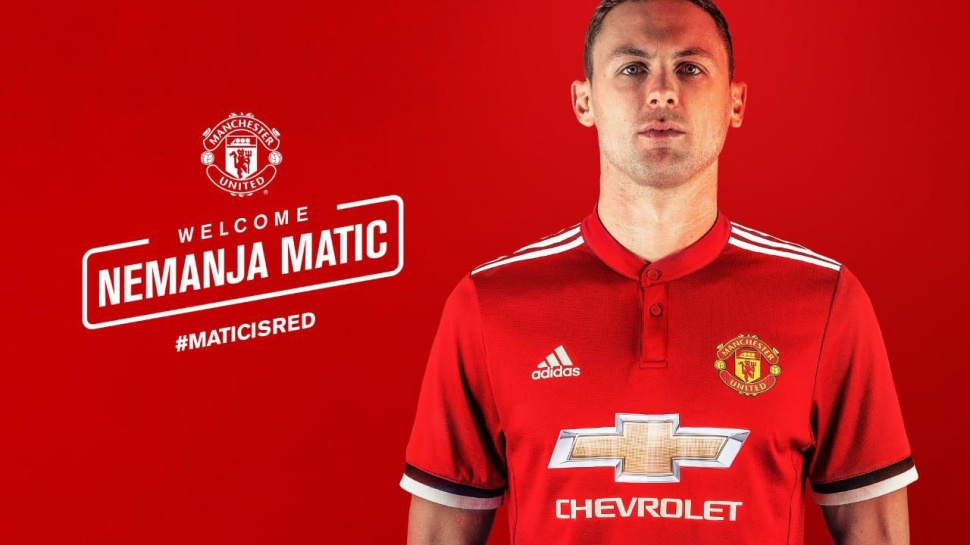 Áo Matic Manchester United 2017-2018 home shirt jersey Adidas BS1214