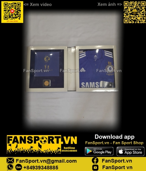 Box áo Chelsea Double Winner 2009-2010 Premier League FA Cup E84291