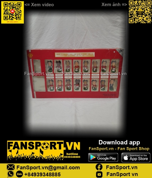 Box Manchester United 2007-2008 winners Celebration corinthian prostar