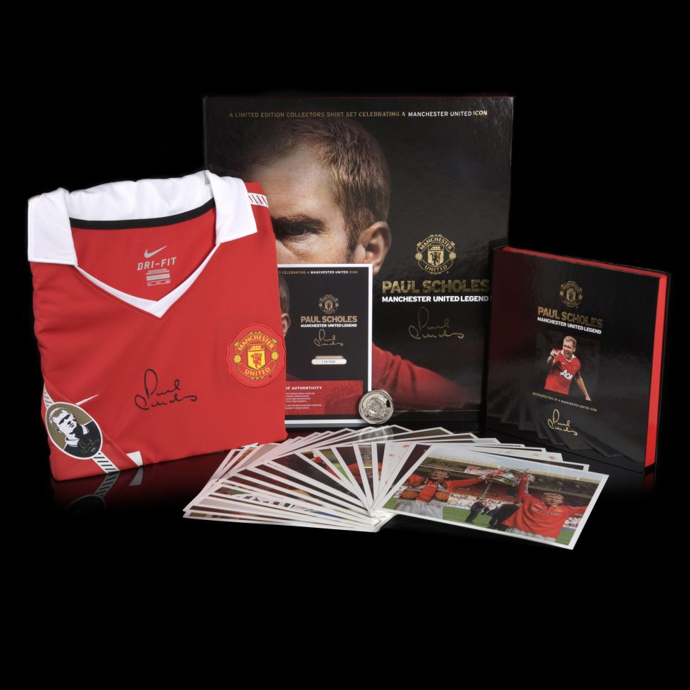 Box Scholes Manchester United 2010-2011 20th limited không áo