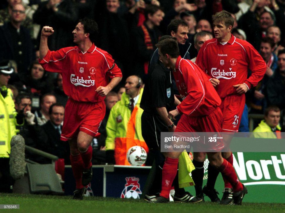 Áo đấu Liverpool 2000 2001 2002 home shirt jersey red Reebok