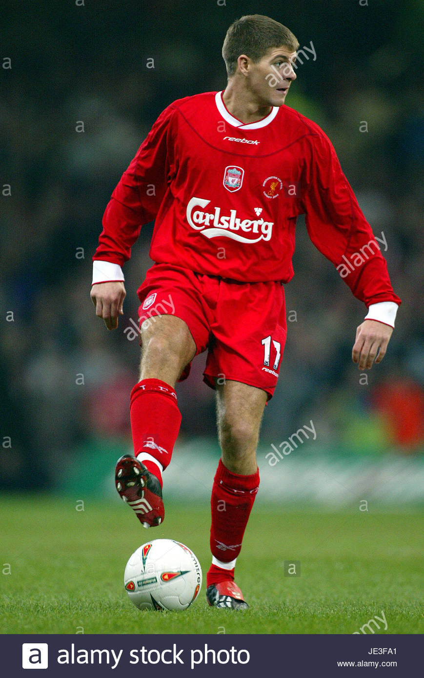 Áo đấu Liverpool 2002 2003 2004 home shirt jersey red Reebok
