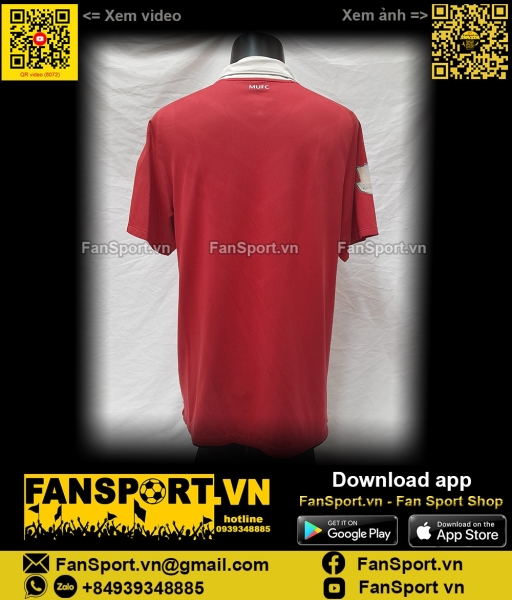 Áo đấu Manchester United 2010-2011 home shirt jersey 382469 Nike red