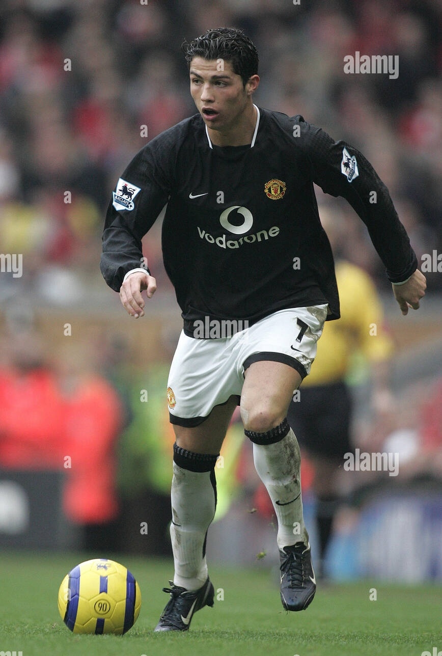 Áo Ronaldo 7 Manchester United 2003 2004 2005 away shirt jersey 112677