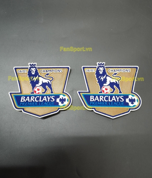 Patch Premier League Champions 06/07 2007 2008 fan badge retro