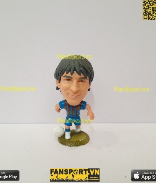 Tượng Lionel Messi 10 Barcelona 2011 2012 home kodoto prostars figure