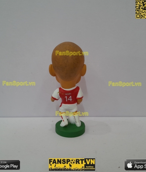 Tượng Thierry Henry 14 Arsenal 2002 2003 2004 home corinthian PRO1770