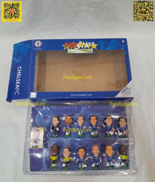 Bộ tượng Chelsea 12 Pack 2007-2008 Corinthian home set figure prostars