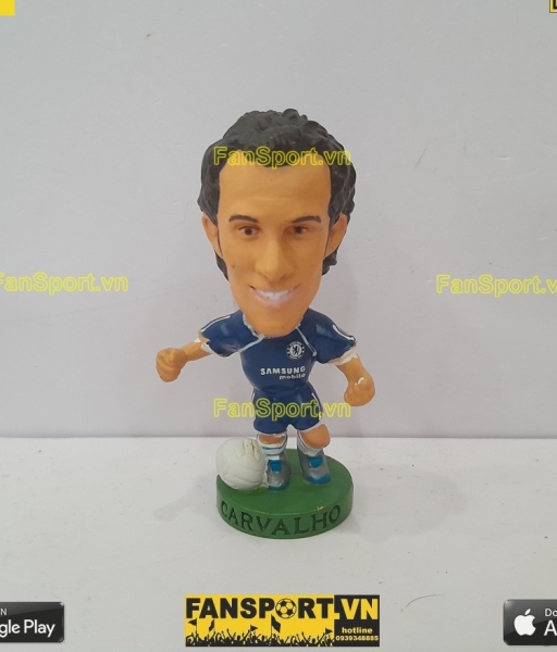 Tượng Carvalho 6 Chelsea 2006 2007 2008 home corinthian PRO1689 blue