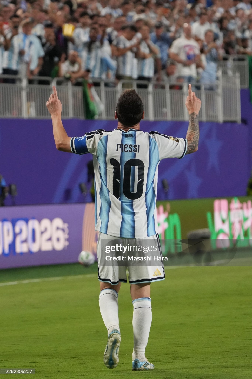 Áo đấu Messi 10 Argentina 2026 home shirt jersey authentic KH3934 new