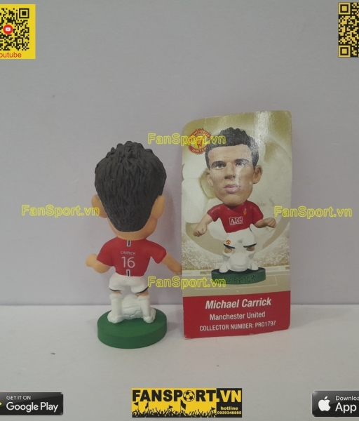 Tượng Carrick 16 Manchester United 2007 2008 2009 corinthian PRO1797