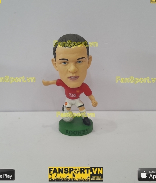 Tượng Rooney 10 Manchester United 2007 2008 2009 corinthian PRO1810