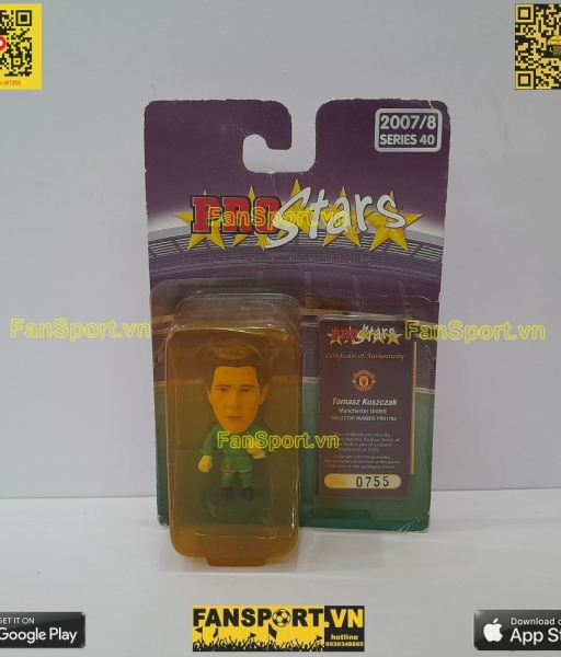 Tượng Kuszczak 29 Manchester United 2007-2008 green corinthian PRO1782