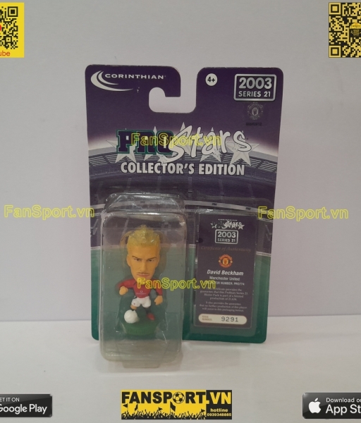 Tượng Beckham 7 Manchester United 2002-2003 home corinthian PRO774