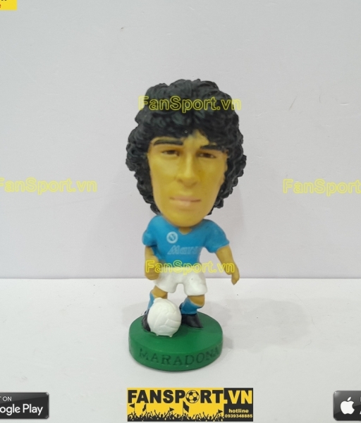 Tượng Maradona 10 Napoli 1988-1990 home corinthian PRO942 Legends