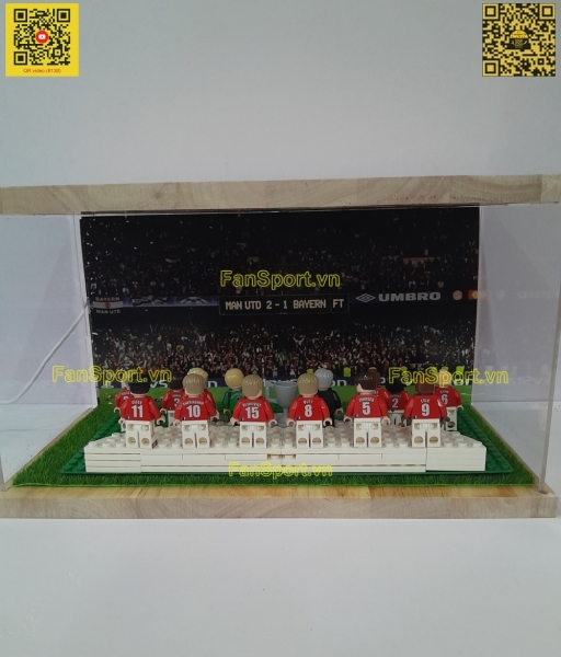 Set 14 Lego Manchester United Treble Champion League Final 1999 figure