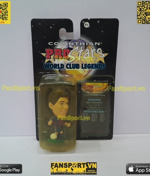 Tượng Laudrup Barcelona 1993 1994 1995 home corinthian PRO486 prostars