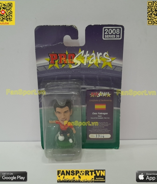 Tượng Fabregas 18 Spain 2008 2009 home corinthian PRO1743 Tây Ban Nha